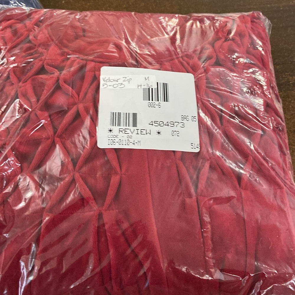 New Zip Front Velour Smocked Robe Plus Size 14 16 Christmas Only
Necessities - Picture 6 of 6